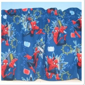 Homemade Spider Man Valances